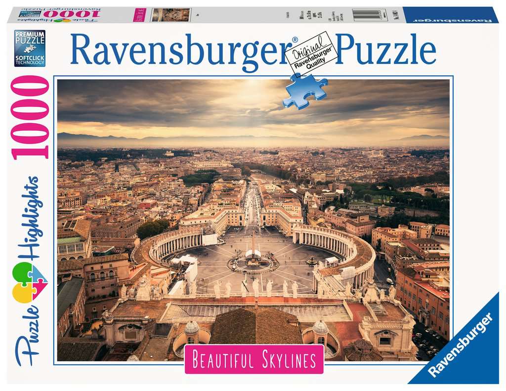 Rome Puzzle 1000 pz Arte Ravensburger 140824-0