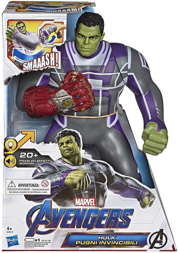 Avengers Hulk Pugni Invincibili Hasbro-0
