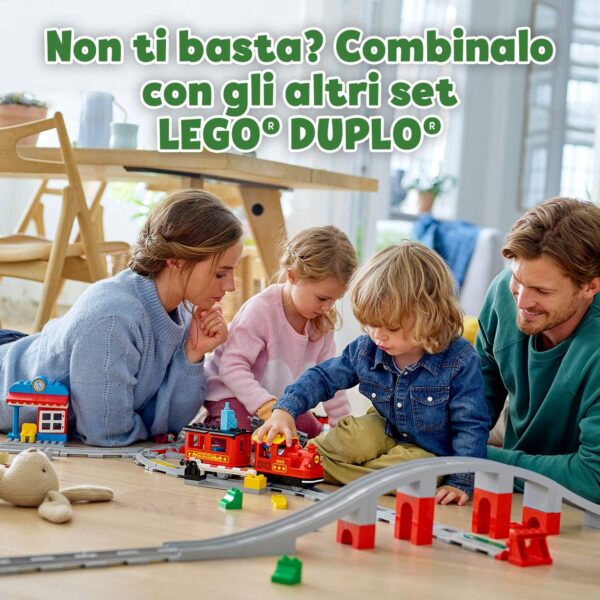 Treno a Vapore con locomotiva Lego Duplo 10874-5741