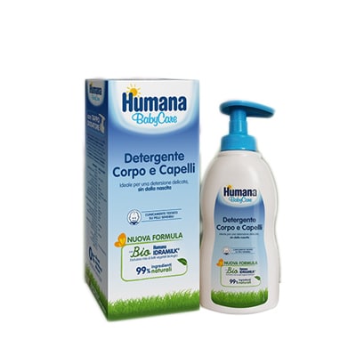 Humana BabyCare Detergente Corpo e Capelli 300 ml-0