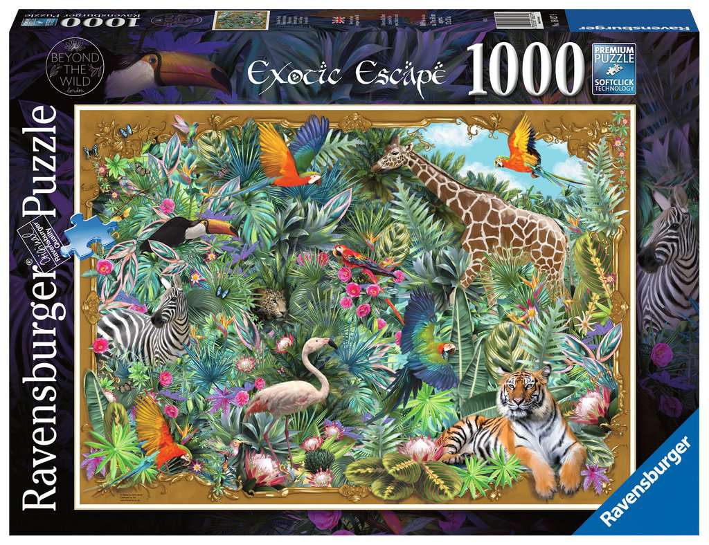 Fuga Esotica Puzzle 1000 Pezzi Ravensburger 16827-0