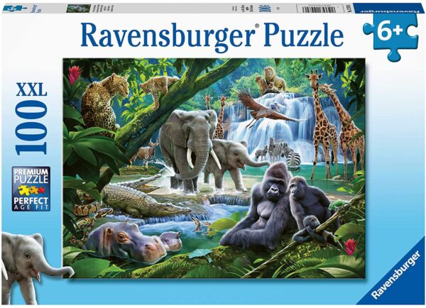 Animali Della Giungle Puzzle 100 pezzi XXL Ravensburger 129706-0