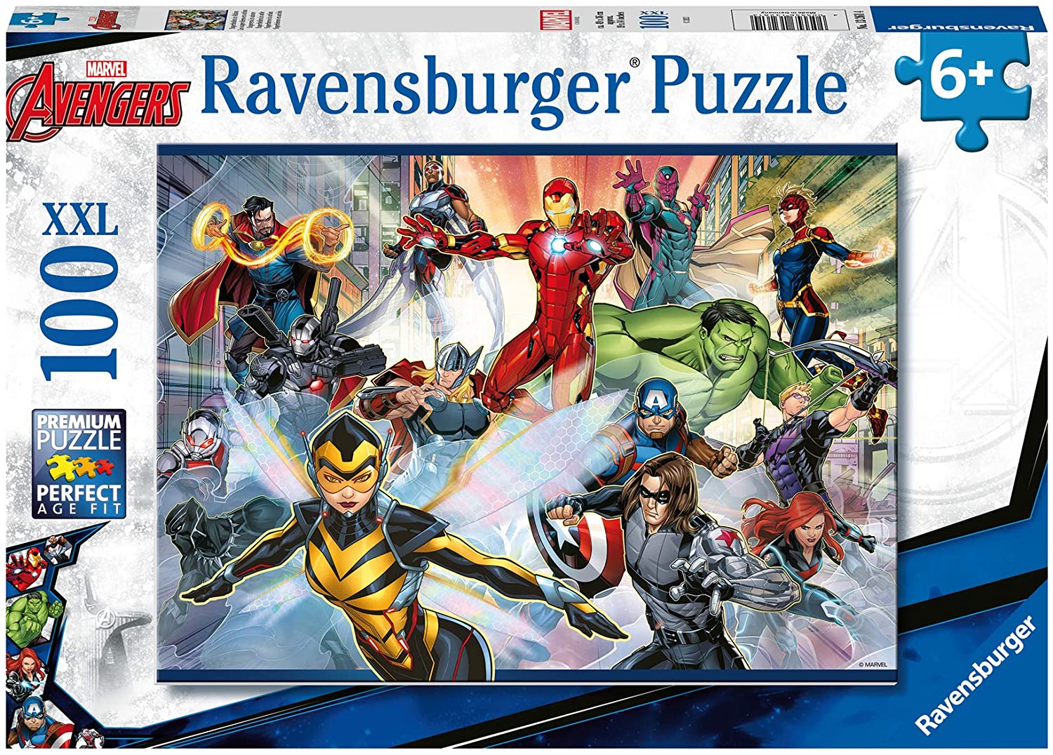 Avengers Puzzle 100 pezzi XXL Ravensburger 132614-0