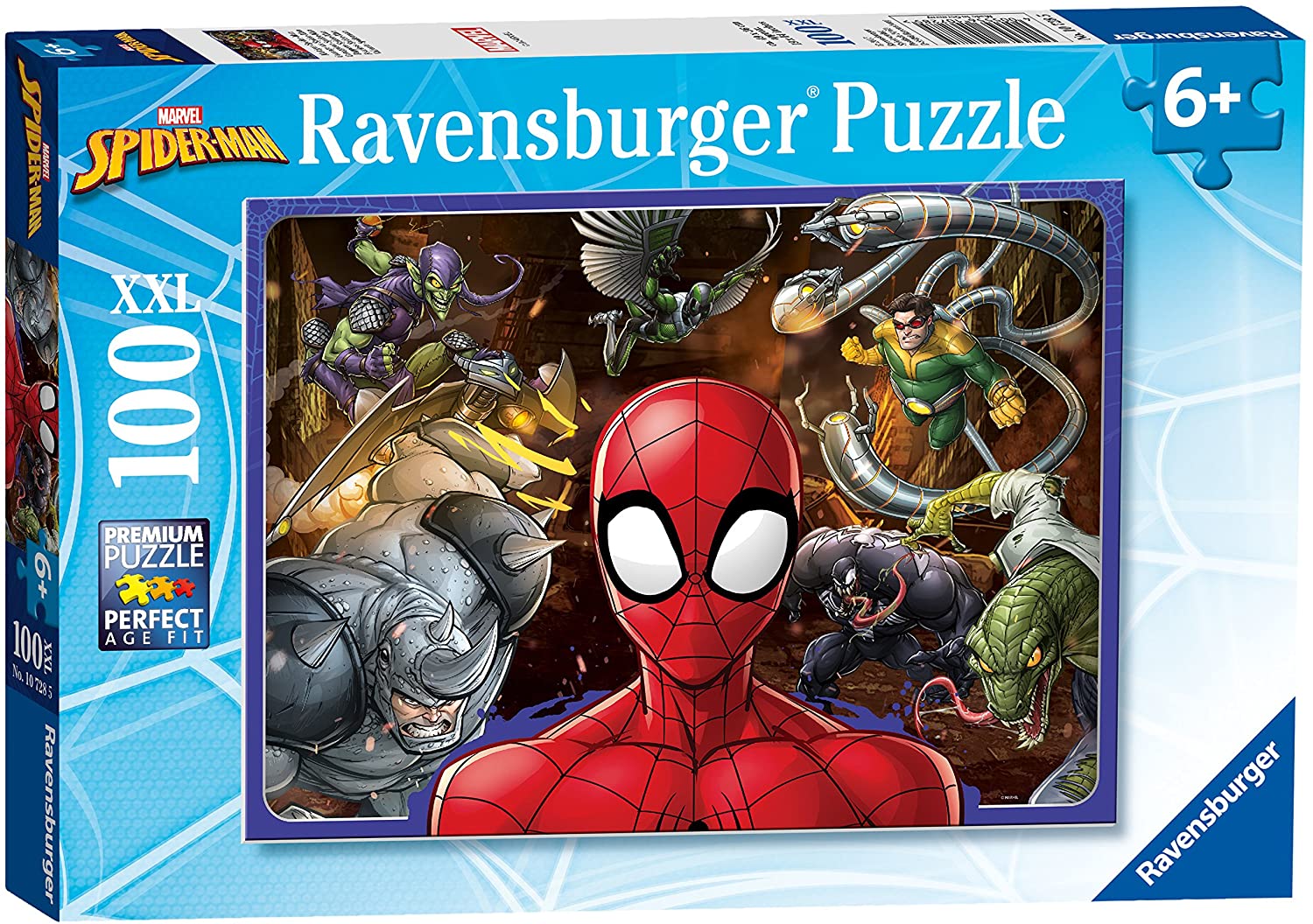 Spiderman Puzzle 100 pezzi XXL Ravensburger 107285-0