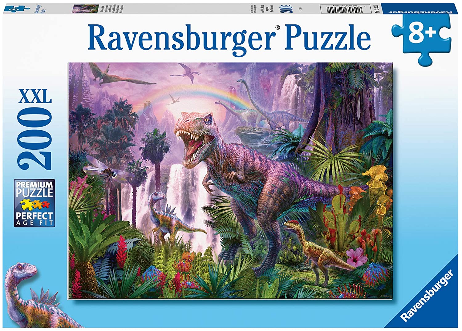 Paese dei Dinosauri Puzzle 200 pezzi XXL Ravensburger 128921-0