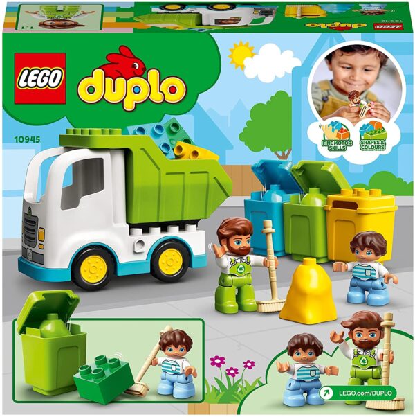 Lego Duplo Camion della Spazzatura e Riciclaggio 10945-14489