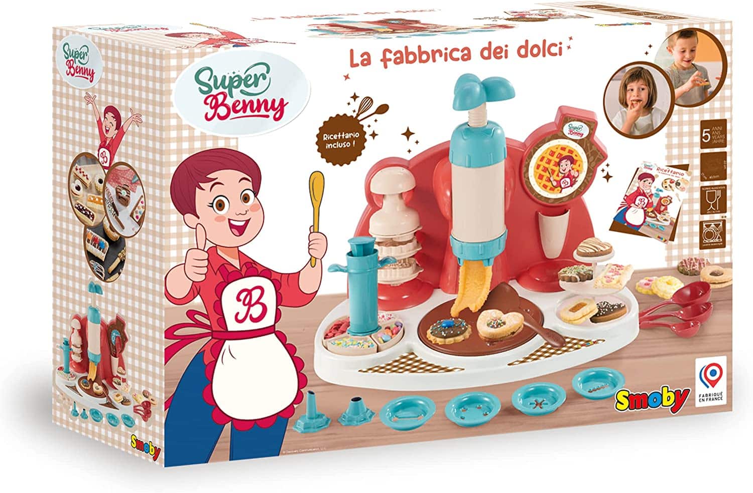 Super Benny La Fabbrica dei Dolci Smoby 7600312121-0