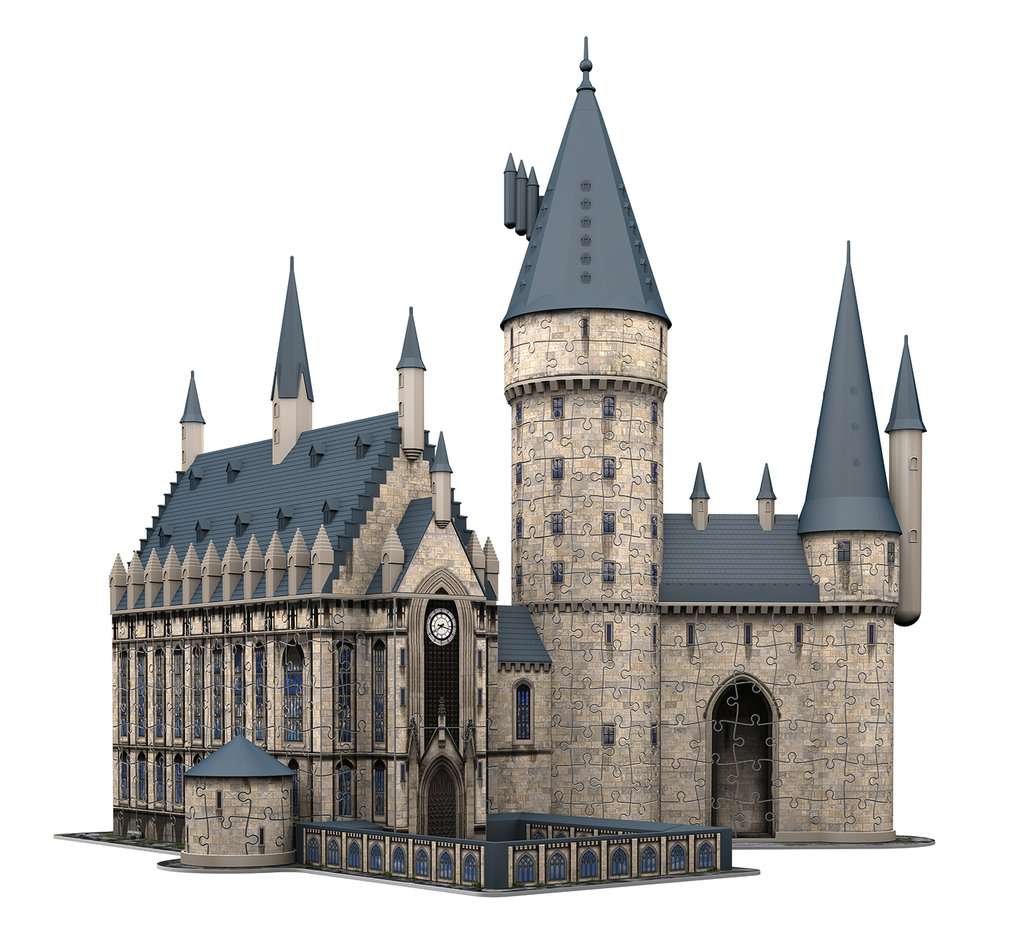 Puzzle 3D Harry Potter Castello Di Hogwarts Sala Grande Ravensburger 112593 -16638